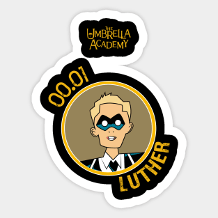 UMBRELLA ACADEMY: LUTHER ¨SPACEBOY¨ CARTOON Sticker